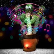 Plyšový tančící a mluvící kaktus